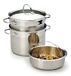 RSVP Stainless Steel 8 Qt Multi-Cooker/Steamer NEW