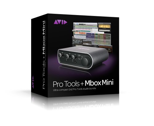 Avid Pro Tools + Mbox Mini Ultra-Compact 2x2 Pro Tools Studio Bundle for Mac and PC