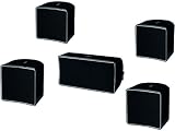 Jamo - A102 HCS3 - Ensemble d'enceintes 5.0 - Puissance admissible de 400 W - Noir (Import Royaume Uni)