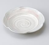 粉引刷毛目5.0皿　3個組 【美濃焼　和皿】