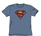 Superman - Celtic Shield - Adult Slate S/S T-Shirt For Men