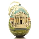 Supreme Court Hand-painted Souvenir Ornament