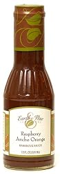 Earth & Vine Provisions Raspberry Ancho Orange Barbecue Sauce, 12-Ounce Bottle (Pack of 3)