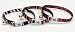 C Cat Adj.breakaway Safety Collar-red Leopard