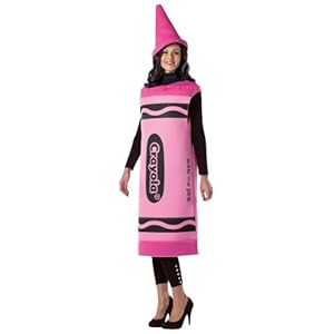 Adult Crayola Costume - Pink - Small/Medium