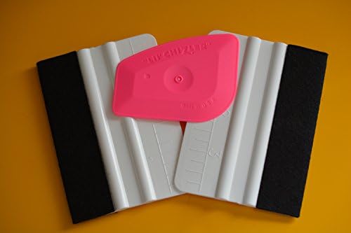 (2) AVERY FELT EDGE SQUEEGEE 4" &amp; (1) Lil CHIZLER