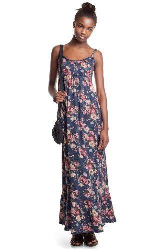 ESPRIT Damen Kleid (lang) Regular Fit, D21792, Gr. 44 (XXL), Blau (water blue 430) Preisvergleich