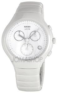 Rado Women's R27832702 True White White Ceramic Bracelet Watch from Rainbow Linens