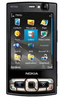 Nokia N95 8GB Black Sim Free Unlocked Mobile Phone