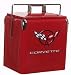 American-Retro RP-7018-A Classic Picnic Cooler-Corvette Red