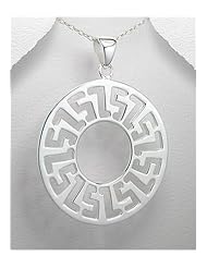 Pendant Necklace In 92.5 Sterling Silver