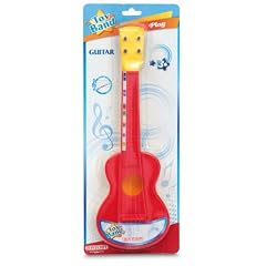 Bontempi GS4042N - Guitar, Gitarre Kunststoff mit 4 Nylonsaiten, 40cm