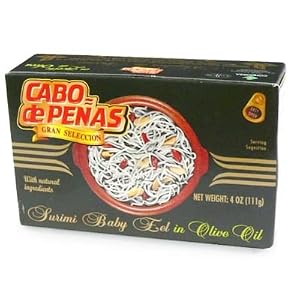 Surimi Angulas in Olive Oil by La Tienda by 