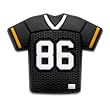 CAPerz - Football Jersey No. 86 - Black/White/Yellow