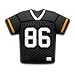 CAPerz - Football Jersey No. 86 - Black/White/Yellow