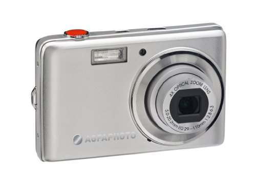 AgfaPhoto OPTIMA 104 Digitalkamera (12 Megapixel, 4-fach opt. Zoom, 3 Zoll Display) silber Preisvergleich
