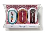 Mayfair Lane Happeez Clipper, Today, Tomorrow, Eventually, Pack of 3 (CT3001)