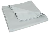 Pinzon Riviera Cotton Matelasse Full Queen Coverlet, Ocean