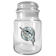 Florida Marlins MLB 31oz Glass Candy Jar - Primary Logo by Great American Products