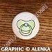 BABY BY ALENKA PACIFIER GREEN #02 DRAWER PULLS KNOBS
