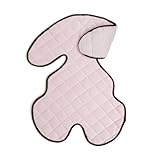 Sunshine Kids Soft Ride Seat Pad For Strollers and Car Seats, Pink