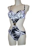 Womens Bali Monokini One Piece Swimsuit, Bikini, Sexy, Soft Cups, Underwire, Size 4-10