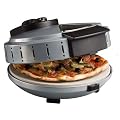 Pizzaofen / Steinbackofen mit Sichtfenster, rotierender Backfl�che und doppeltem Heizelement - italienische Marke!