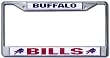 Buffalo Bills Chrome License Plate Frame