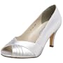 Touch Ups Women's Nona Pump,White,8 M
