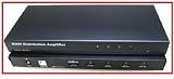 PTC HDMI Certified Amplified Splitter Distributor 4-Port (1x4) w/Power - Supports 3D technology. Lifetime Warranty applies for orders through TheSmartDigital only