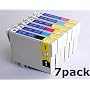 7 pack (1 full set + 1 black) High-Capacity Compatible Epson 98 #98 ink cartridges For Epson Artisan 600 700 800. Replace 99 #99 standard capacity ink. Outstanding quality-30 days money back guarantee