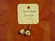 Ceramic Softball Earrings