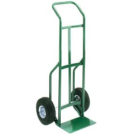Buy 49 Hx21.75 W 10 Rubber Wheel Continuous Hndl Steel Hand Truck by Wesco now!