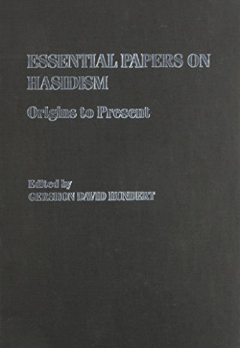 Essential Papers on Hasidism (Essential Papers on Jewish Studies)