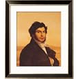 Portrait of Jean-Francois Champollion (1790-1832) 1831 Framed Art Poster Print by Leon Cogniet, 25x29