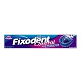 Fixodent Denture Adhesive Cream, Control, Food Seal, 2-Ounce Boxes (Pack of 4)