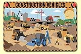 Construction Vehicles Placemat