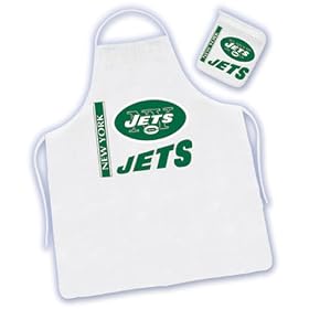 New York Jets Apron and Mitt Set by -