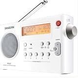 Sangean PR-D7 AM/FM Digital Rechargeable Portable Radio