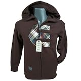 Etnies Kids Zipp Hoody Icon Fill brown