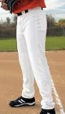 Youth Open Bottom Baseball/Softball Pant, Color: White, Size: Small