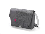 Dicota Bounce Messenger 41,7 cm (16,4 Zoll) Notebook Tasche grau/rosa