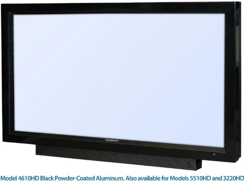 TV 46 Inch SunBrite Outdoor Pro Flat Screen LCD All-weather Black Aluminum Enclosure HDTV Television SB-46BL