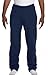 Fruit Of The Loom 8 oz. Best 50/50 Fleece Pant with Mesh Pockets Sweatpants 51300R blue Medium