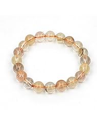 Limited Sales Promotion O-stone Rutilated Quartz Bracelet Grounding Stone Protection 10mm Sagenite Venus Hair Stone