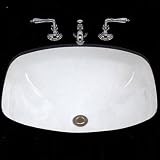 Bates and Bates P1619CW Cast Iron Artistry in Ceramics 21 Undermount