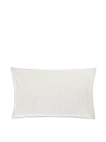COINCASA Funda De Almohada 50 x 80 cm (Blanco/Gris)