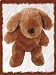 7 Teenie Teddies Brown Puppy Dog Make Your Own *NO SEW* Stuffed Animal Kit