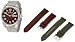 Croton Men's CN307261INBR Three Strap Interchangeable Brown Dial Watch