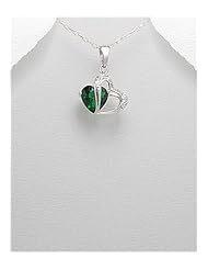 CZ Pendant Necklace In 92.5 Sterling Silver